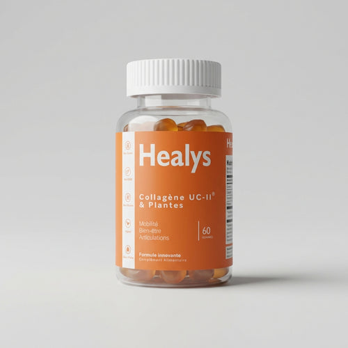 Healys - Collagène UC-II® & Plantes (1 Mois - 60 Gummies)